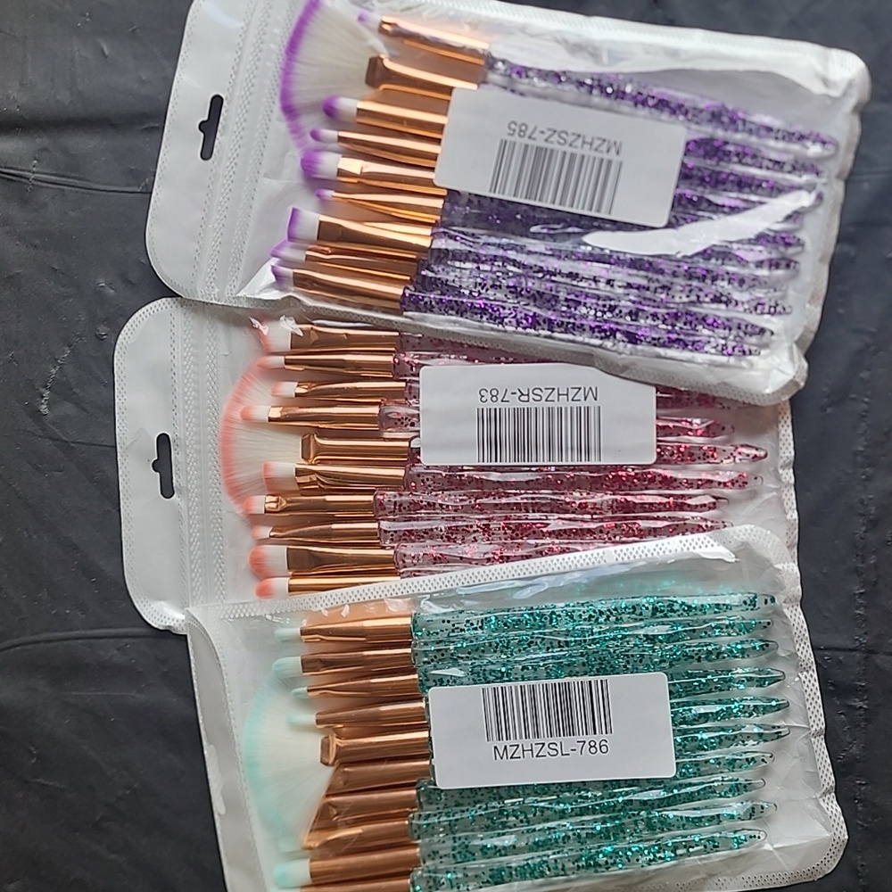 Makeup brushes bundle